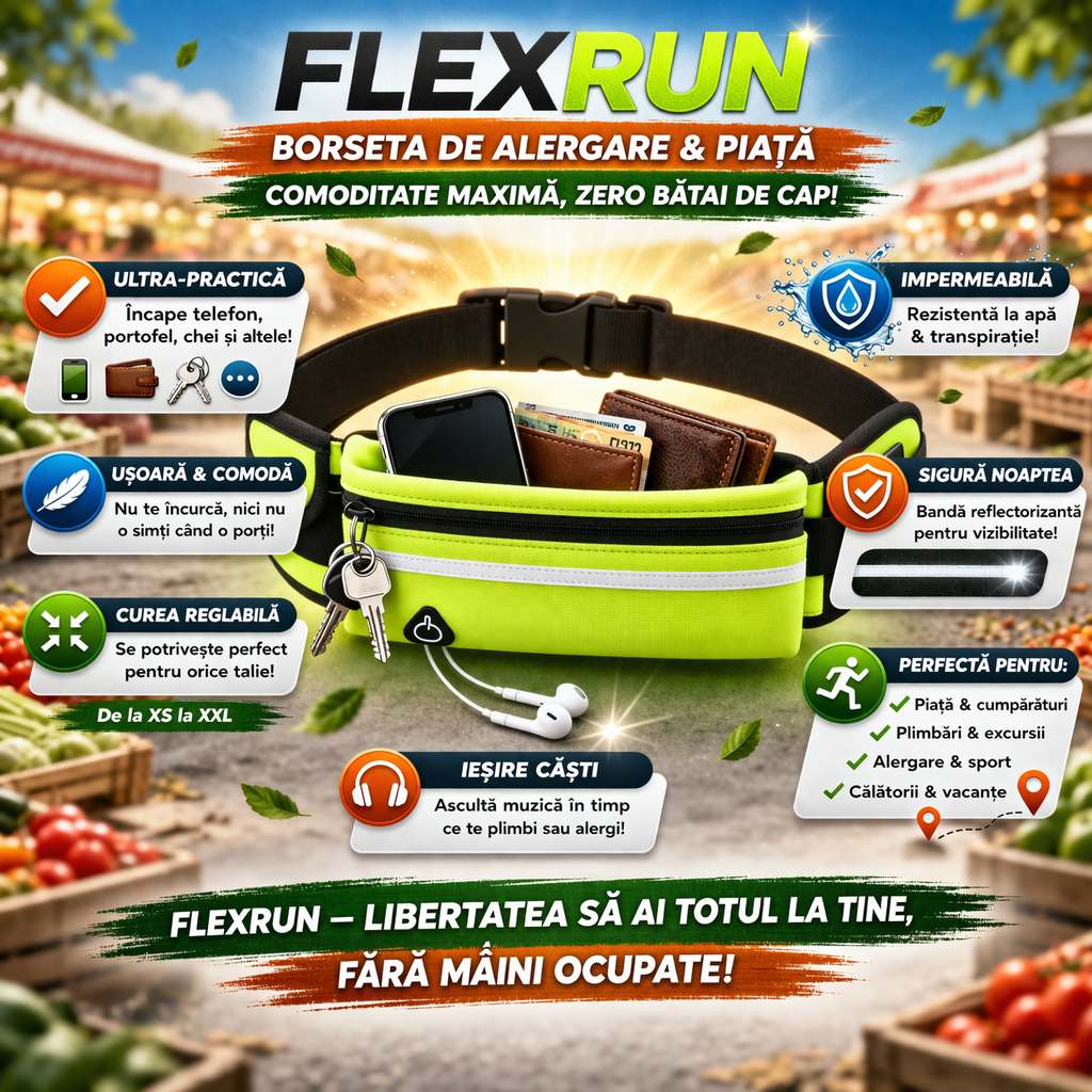 Borsetă Elastică Multifuncțională – FlexRun™