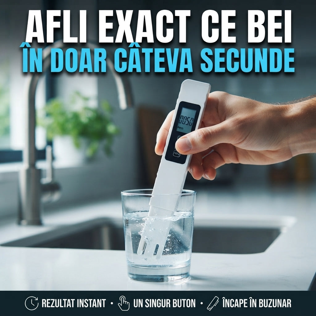 Tester Digital Pentru Calitatea Apei AquaCheck™