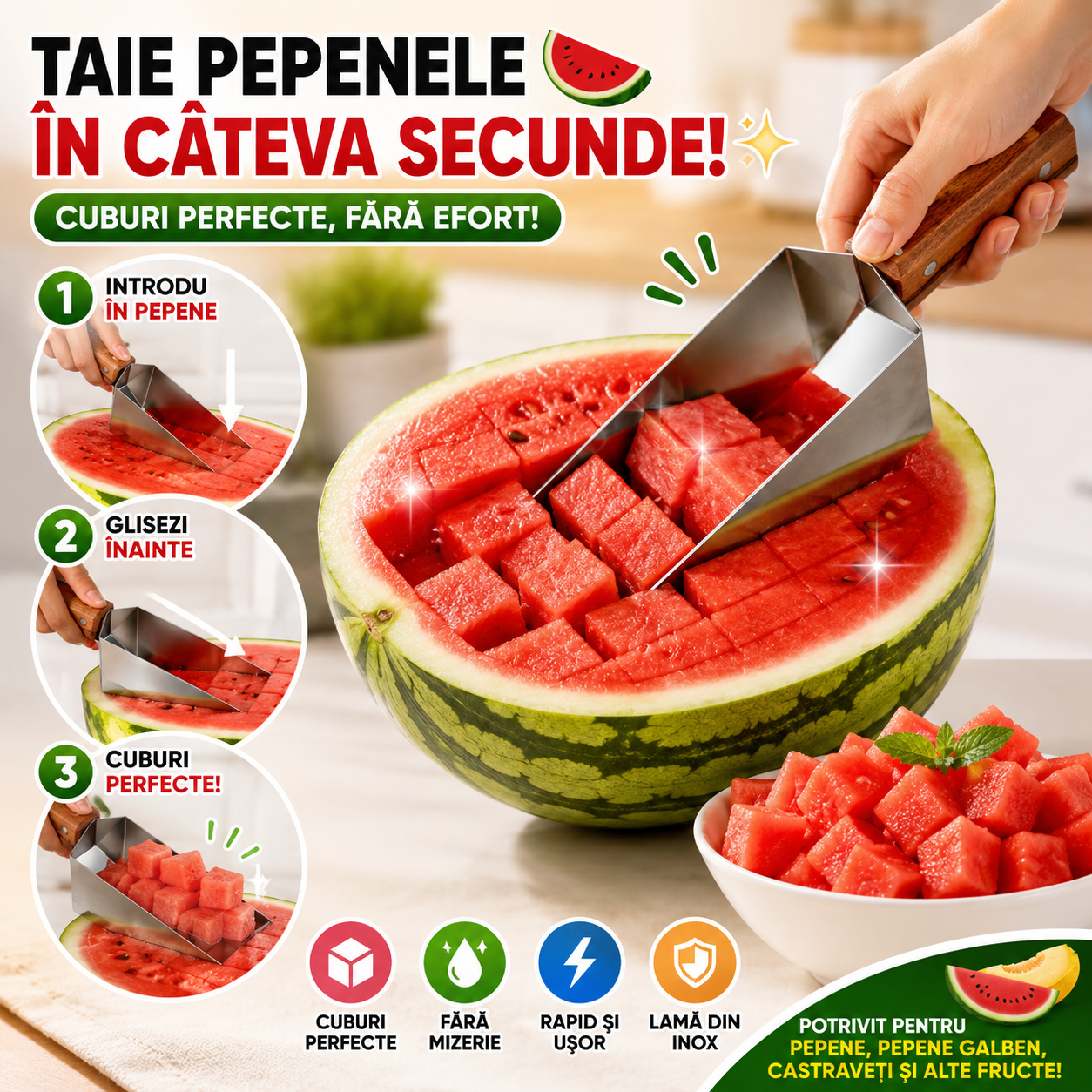 Feliator Pentru Pepene SliceMaster™