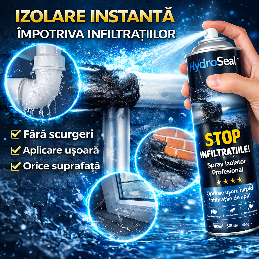 Spray Izolator Profesional- HydroSeal™