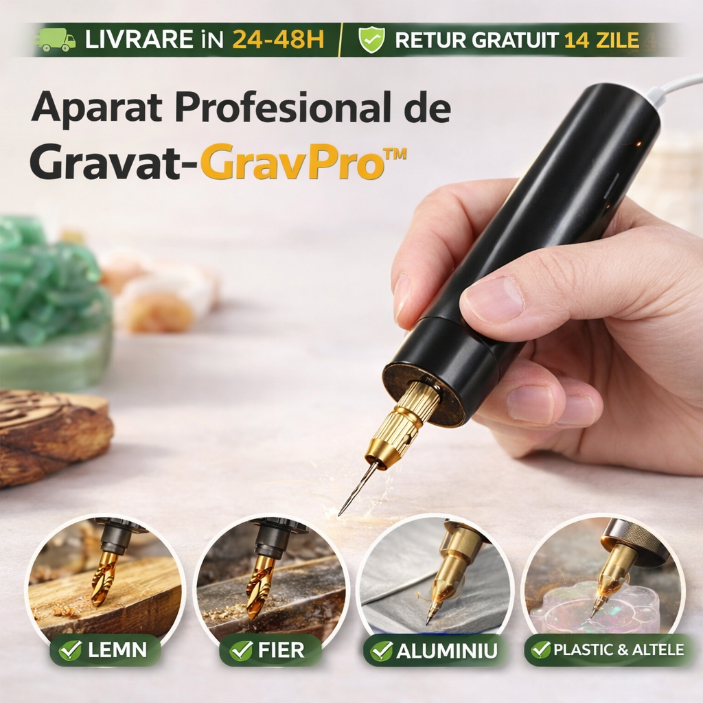 Aparat Profesional de Gravat-GravPro™