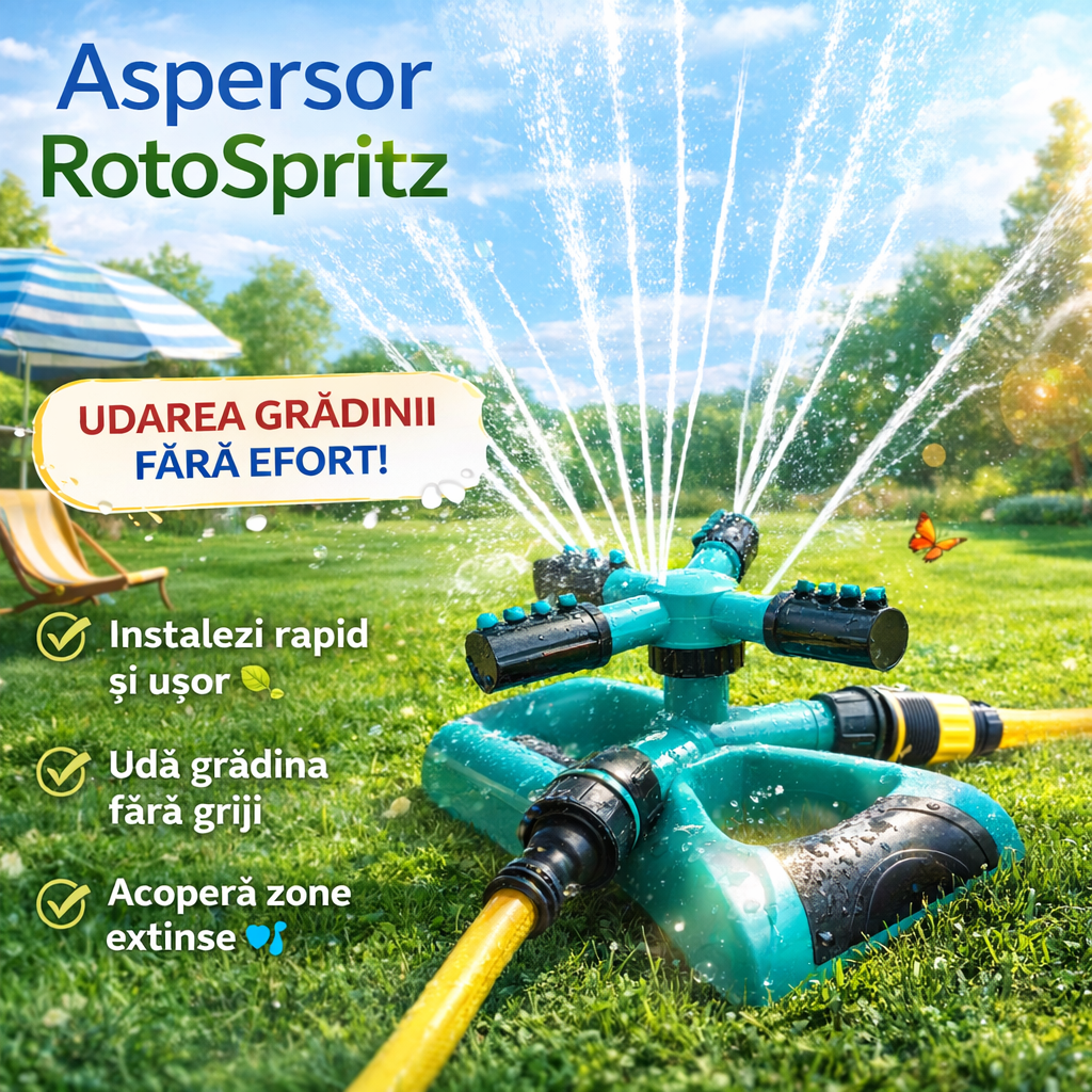 Aspersor Profesional 360°- RotoSpritz ™