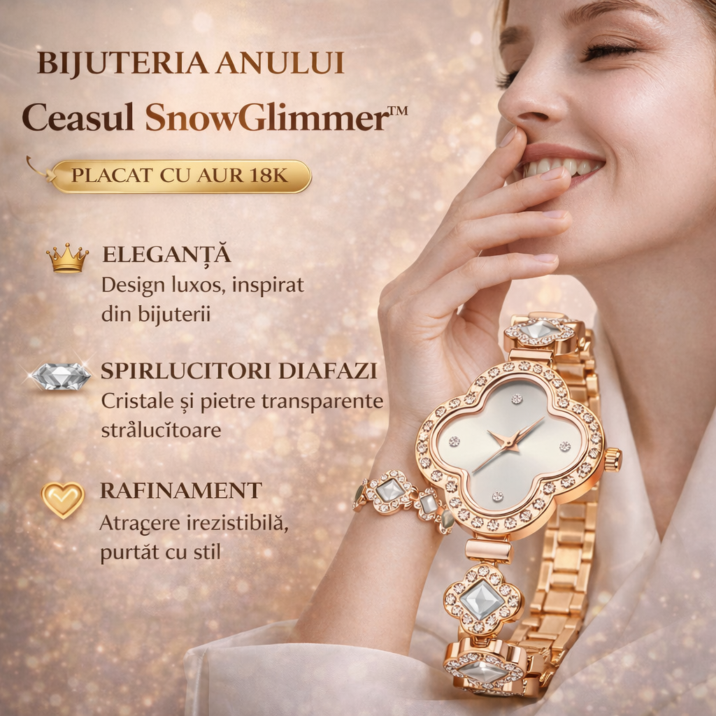 Bijuteria anului- Ceasul SnowGlimmer™