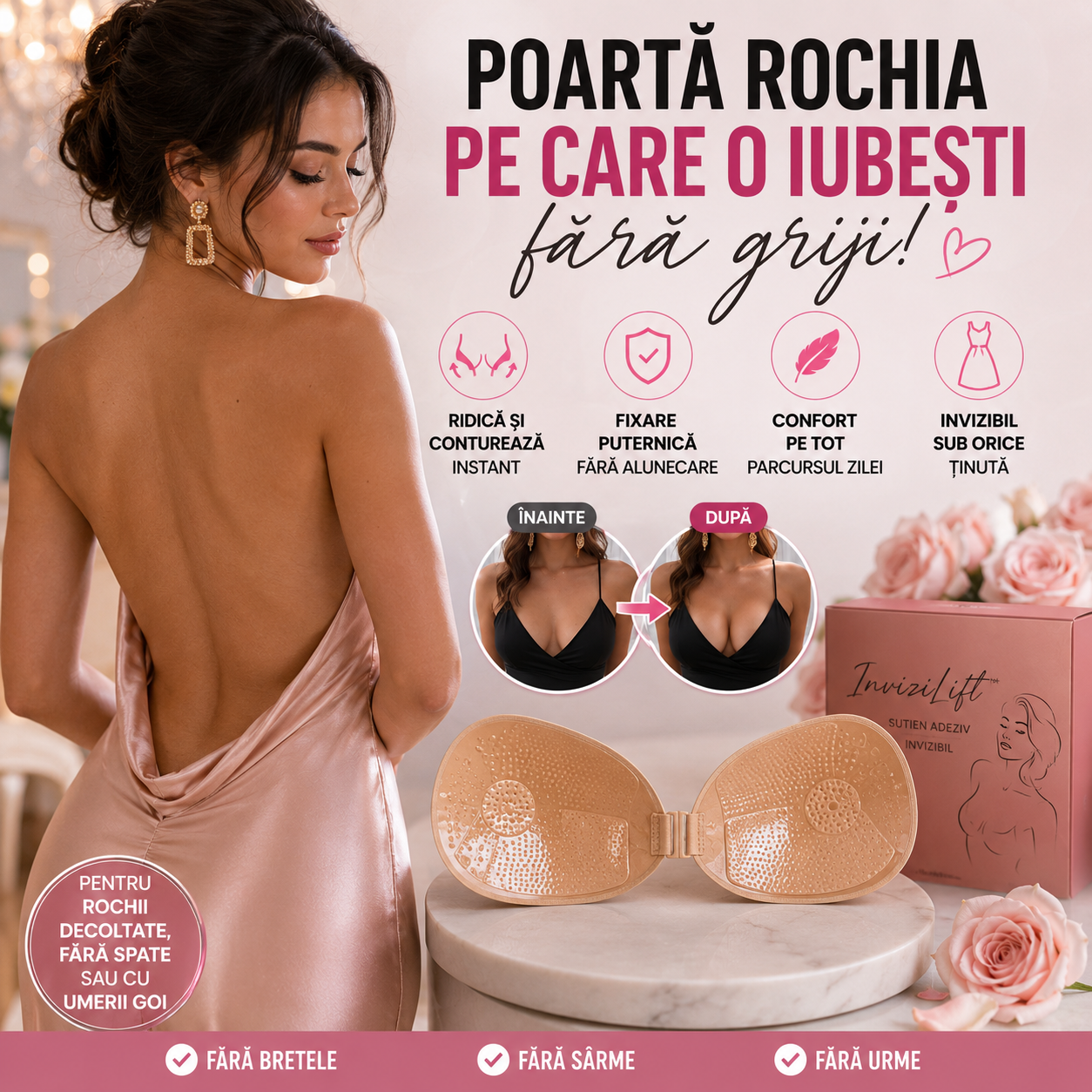 Sutien Push-Up InviziLift™
