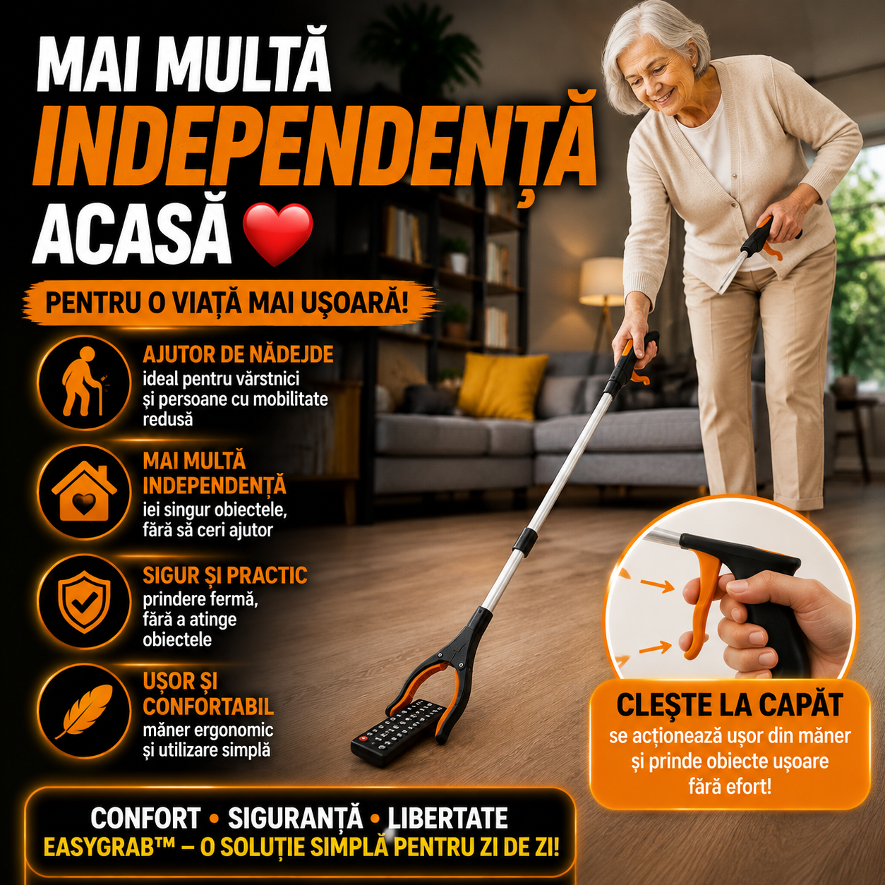 Unealtă Extensibilă De Prindere EasyGrab™