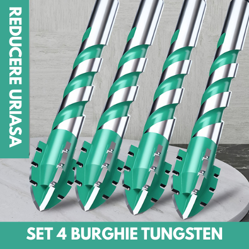 SET 4 BURGHIE TUNGSTEN