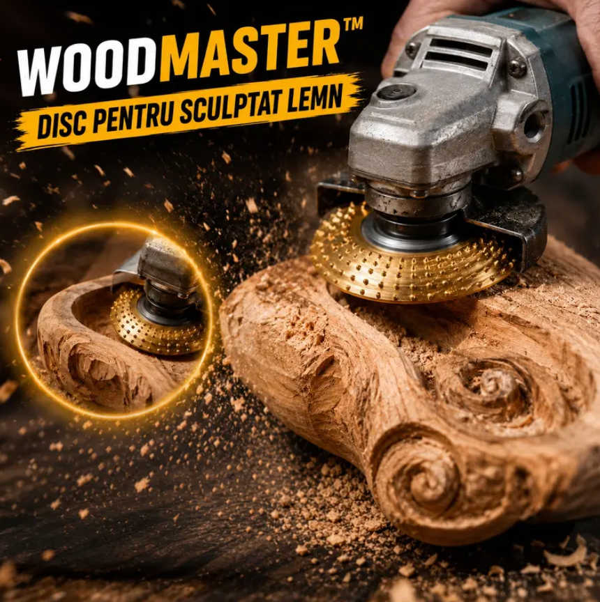 Disc Pentru Sculptat Lemn – WoodMaster™